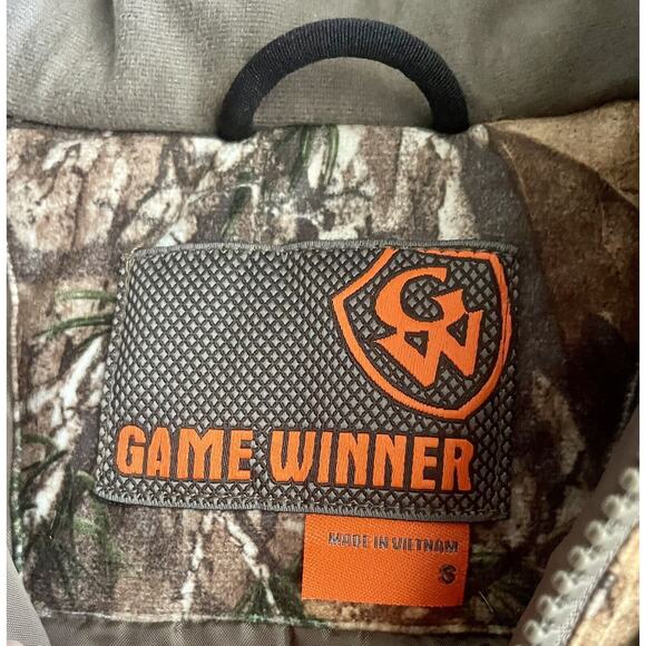 Game Winner Realtree Women’s Hunting Hooded Coat Size Small Camouflage Insulated - Picture 4 of 9